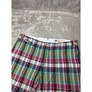 Polo Ralph Lauren Plaid Shorts Men Size 42 India Madras Preppy Casual